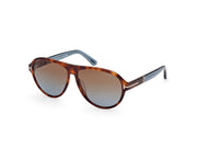 Tom Ford FT1080 FT1080 53F - Blonde Havana / Shiny Light Blue