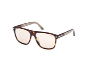 Tom Ford FT1081 FT1081 52E - Dark Havana / Shiny Beige