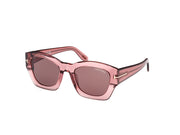 Tom Ford FT1083 FT1083 72E - Shiny Dark Pink / Shiny Dark Pink