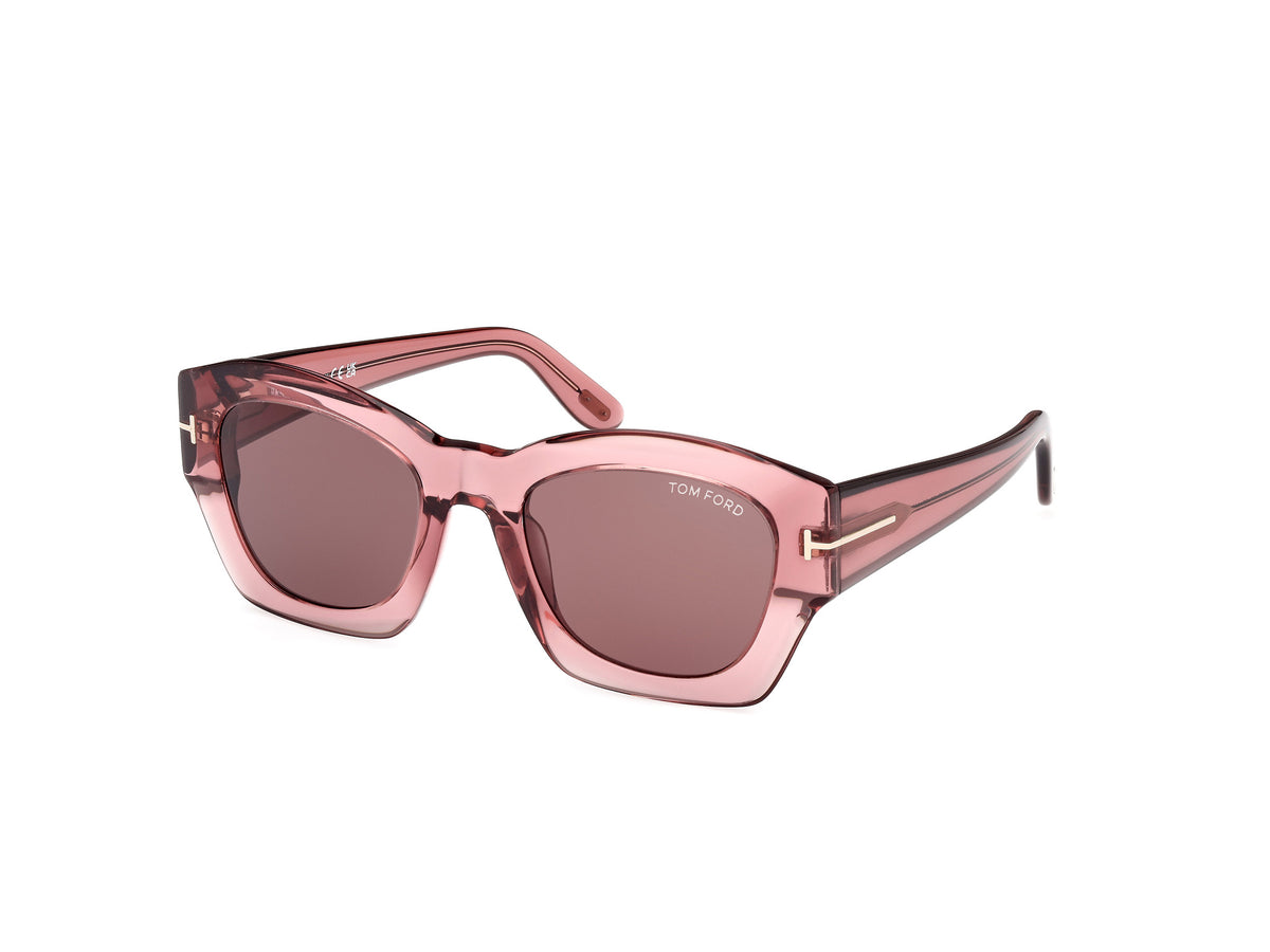 Tom Ford FT1083 FT1083 72E - Shiny Dark Pink / Shiny Dark Pink