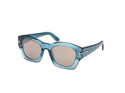 Tom Ford FT1083 FT1083 90L - Shiny Blue / Shiny Blue