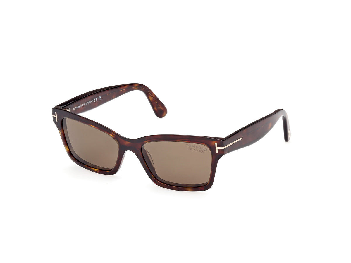 Tom Ford FT1085 FT1085 52H - Shiny Black / Dark Havana