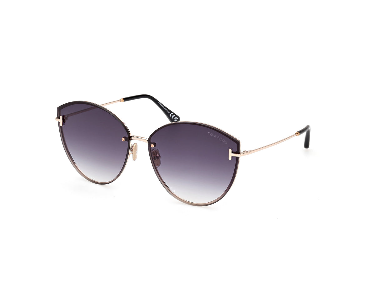 Tom Ford FT1106 FT1106 28B - Shiny Rose Gold / Shiny Rose Gold