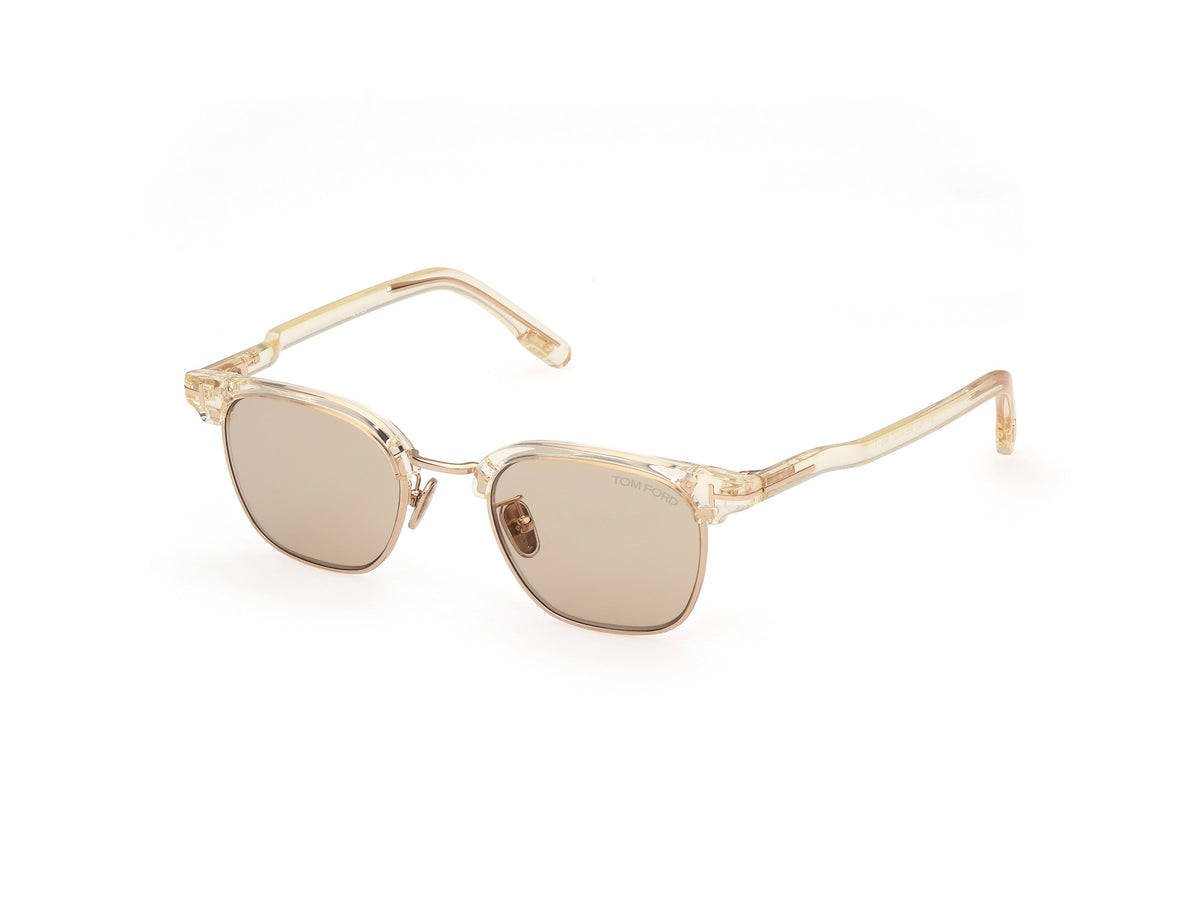Tom Ford FT1119-D FT1119-D 39E - Shiny Light Yellow / Shiny Light Yellow