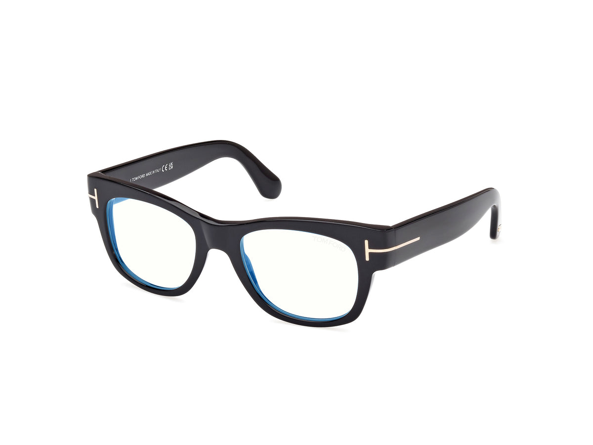 Tom Ford FT5040-B FT5040-B 001 - Shiny Black / Shiny Black