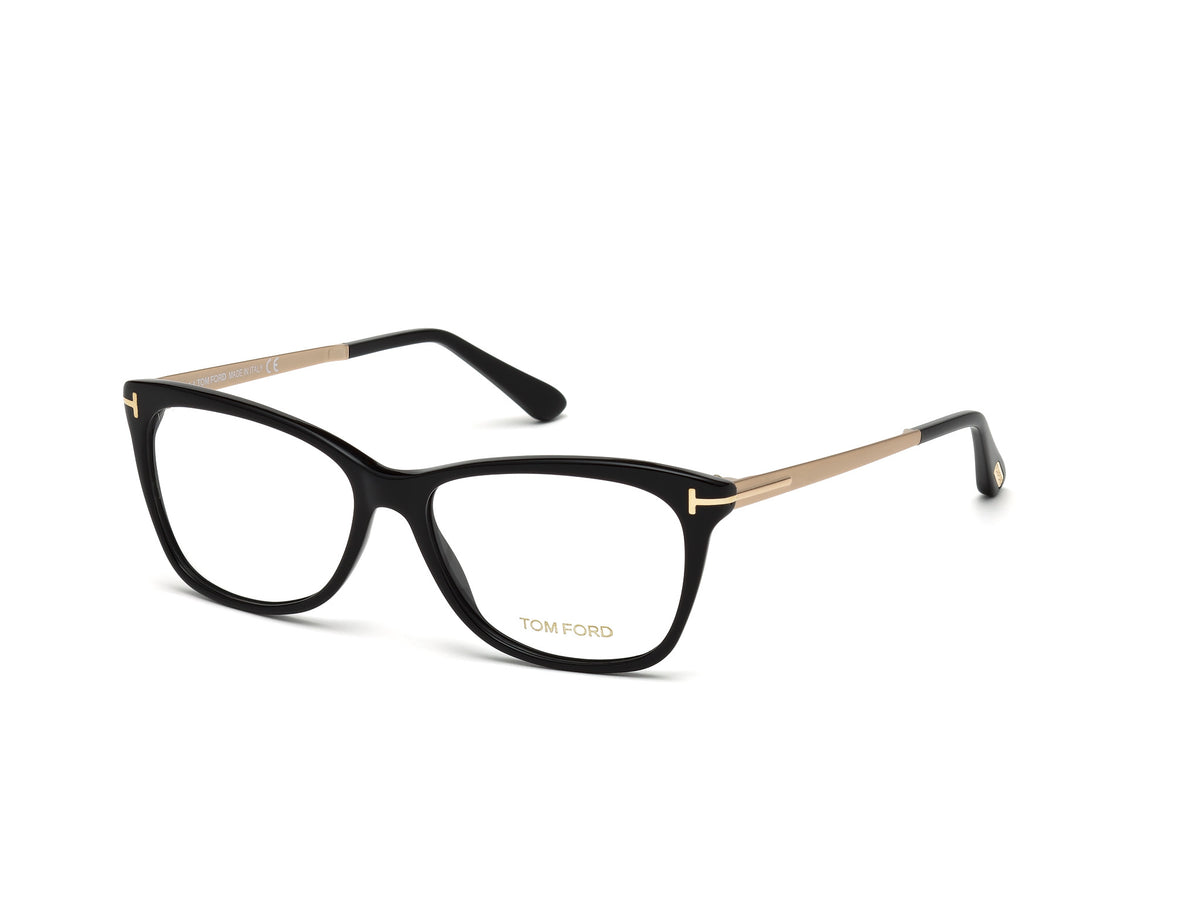 Tom Ford FT5353 FT5353 001 - Shiny Black / Shiny Rose Gold