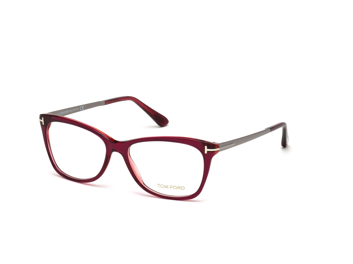 Tom Ford FT5353 FT5353 075 - Shiny Bordeaux / Matte Palladium