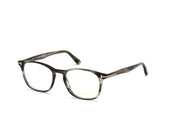 Tom Ford FT5505 FT5505 005 - Black/Striped/Black / Striped - Lens: Striped