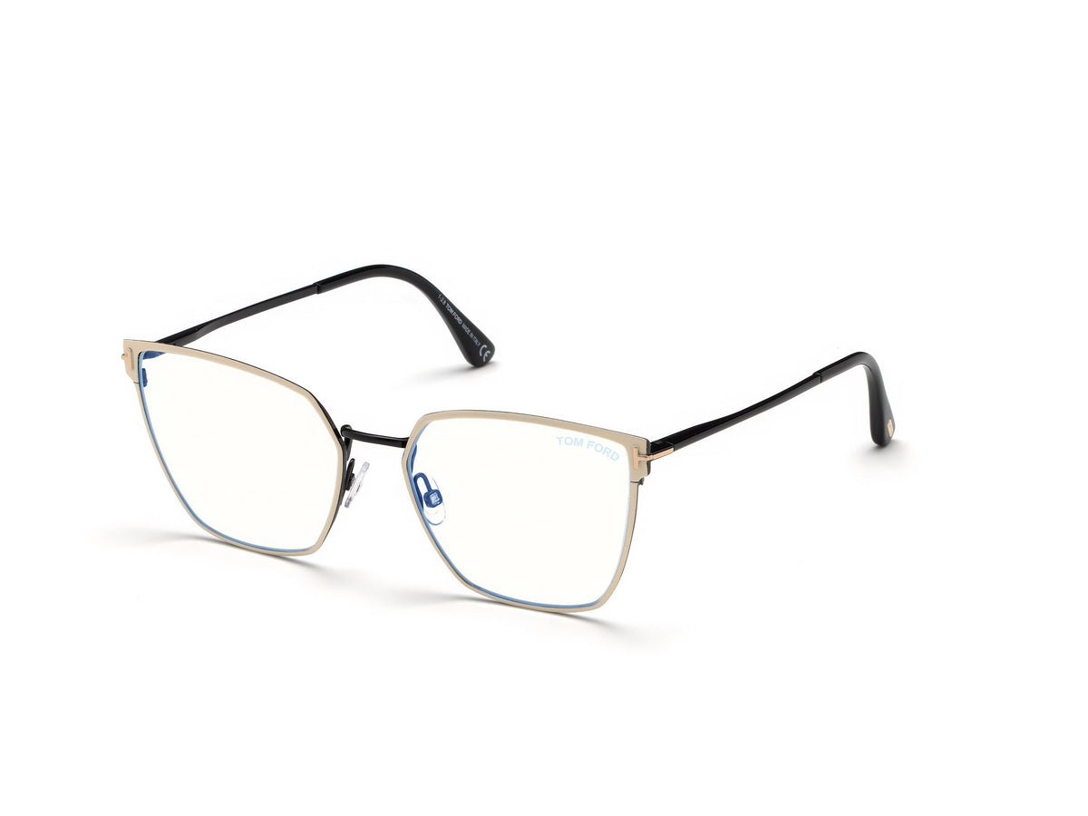 Tom Ford FT5574-B FT5574-B 021 - Shiny White / Shiny Black