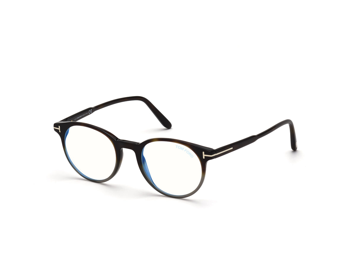 Tom Ford FT5695-B FT5695-B 056 - Havana/Gradient / Dark Havana - Lens: Dark Havana