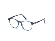 Tom Ford FT5695-B FT5695-B 090 - Shiny Blue / Shiny Blue