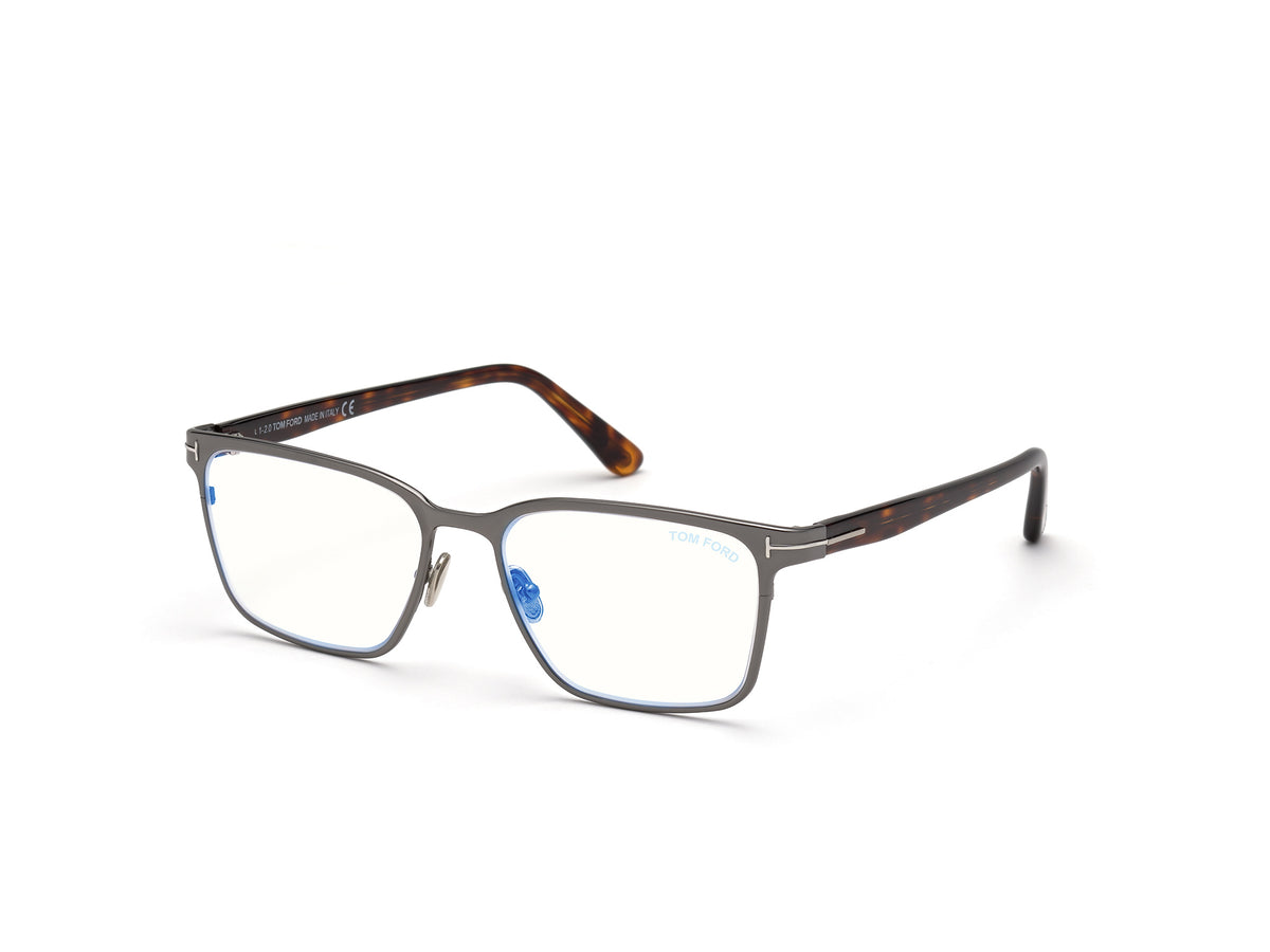 Tom Ford FT5733-B FT5733-B 008 - Shiny Gunmetal / Dark Havana