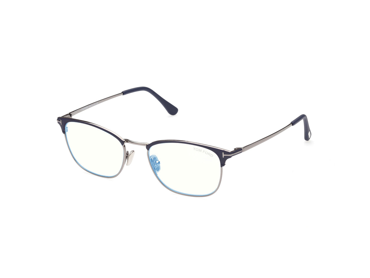 Tom Ford FT5750-B FT5750-B 091 - Matte Blue / Shiny Dark Ruthenium