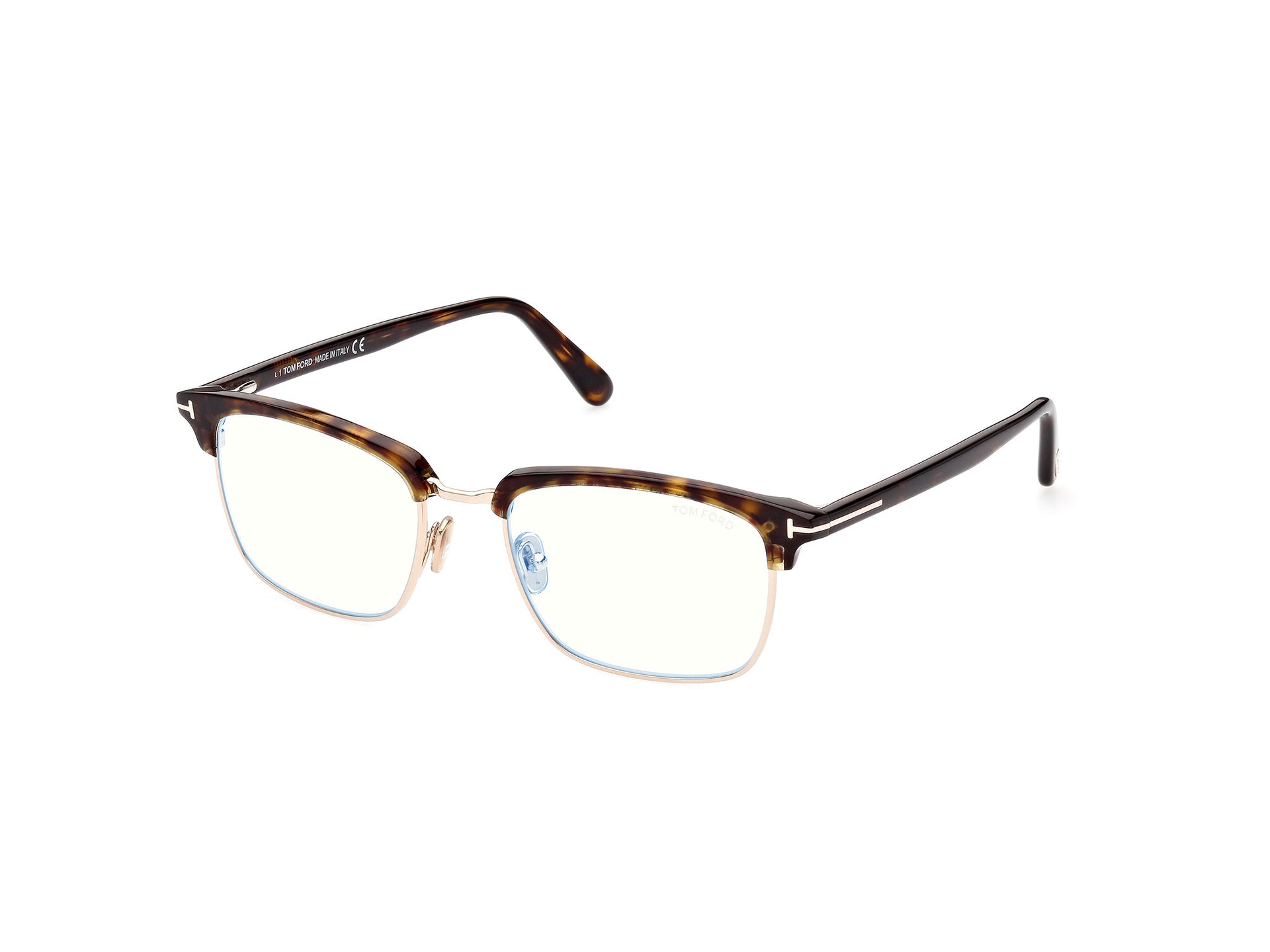 Tom Ford FT5801-B FT5801-B 052 - Shiny Rose Gold / Dark Havana