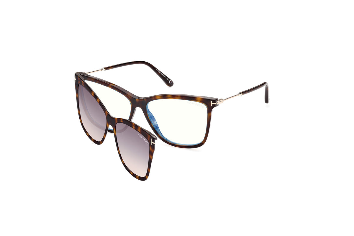 Tom Ford FT5824-B FT5824-B 052 - Dark Havana / Dark Havana