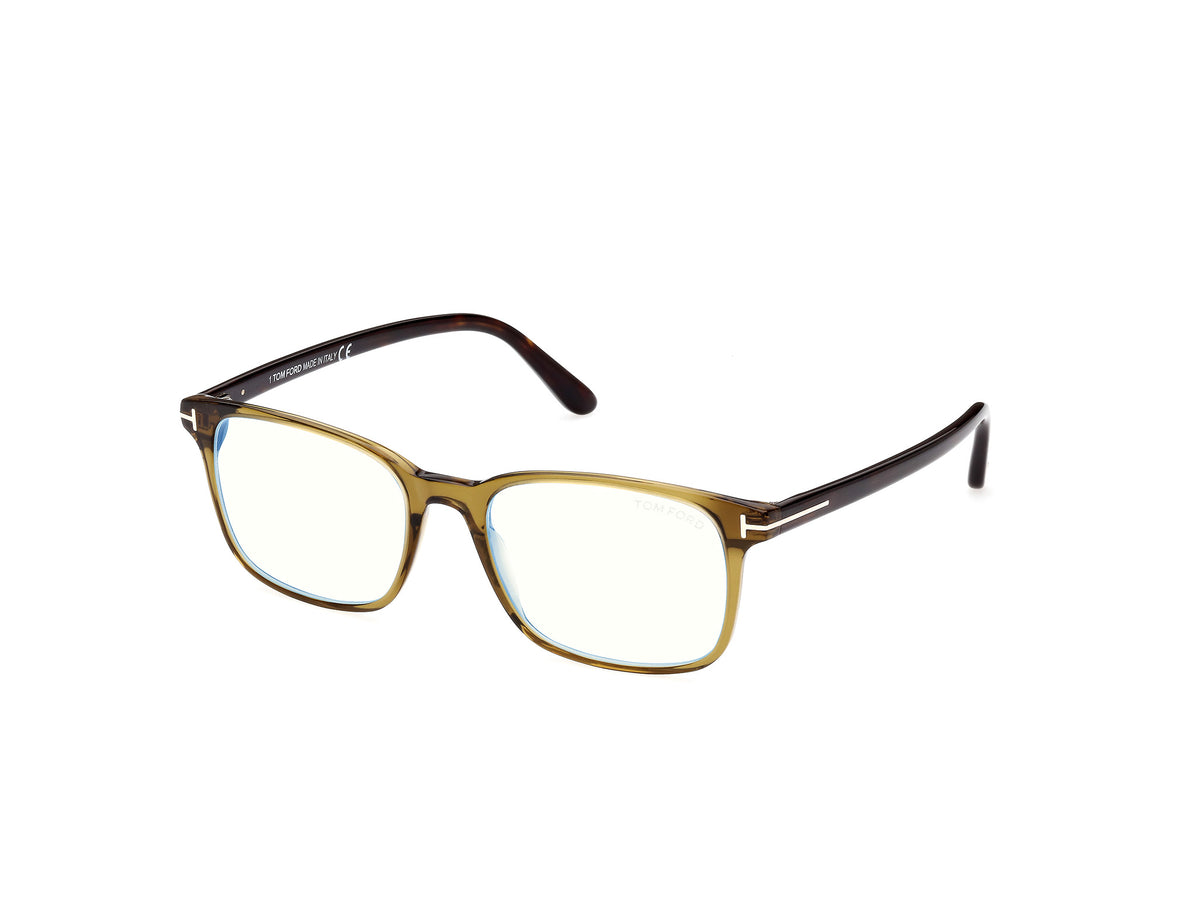 Tom Ford FT5831-B FT5831-B 096 - Shiny Dark Green / Dark Havana