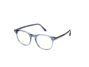 Tom Ford FT5832-B FT5832-B 090 - Shiny Blue / Shiny Blue