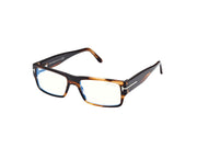 Tom Ford FT5835-B FT5835-B 050 - Light Brown/Striped/Light Brown / Striped - Lens: Striped