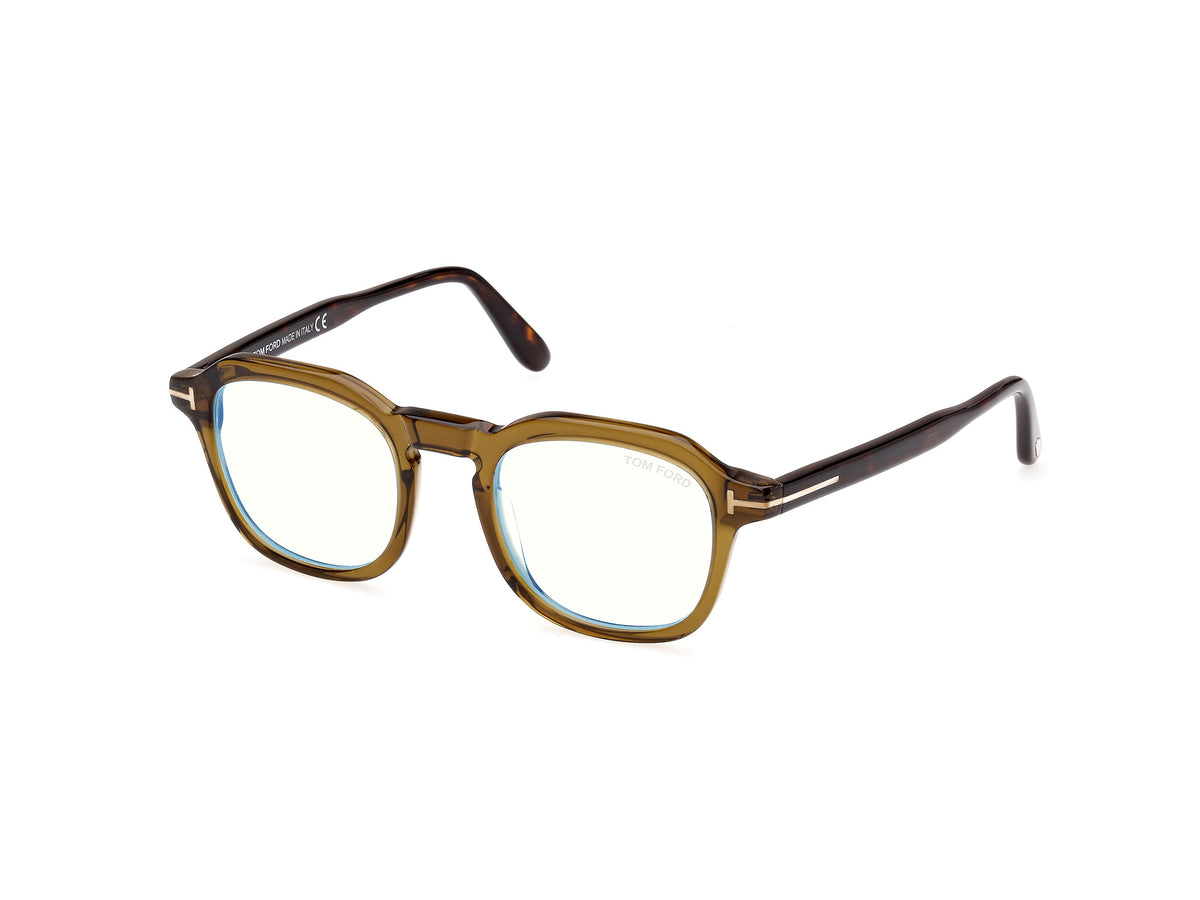 Tom Ford FT5836-B FT5836-B 098 - Shiny Dark Green / Dark Havana