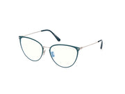 Tom Ford FT5840-B FT5840-B 087 - Shiny Turquoise / Shiny Palladium
