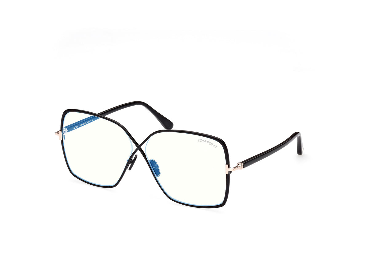 Tom Ford FT5841-B FT5841-B 001 - Shiny Black / Shiny Black