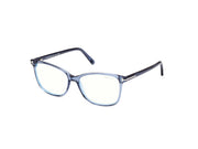 Tom Ford FT5842-B FT5842-B 090 - Shiny Light Blue / Shiny Light Blue