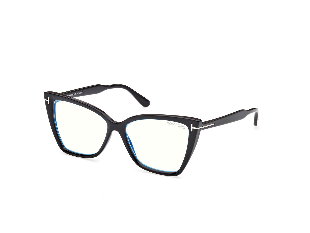 Tom Ford FT5844-B FT5844-B 001 - Shiny Black / Shiny Black