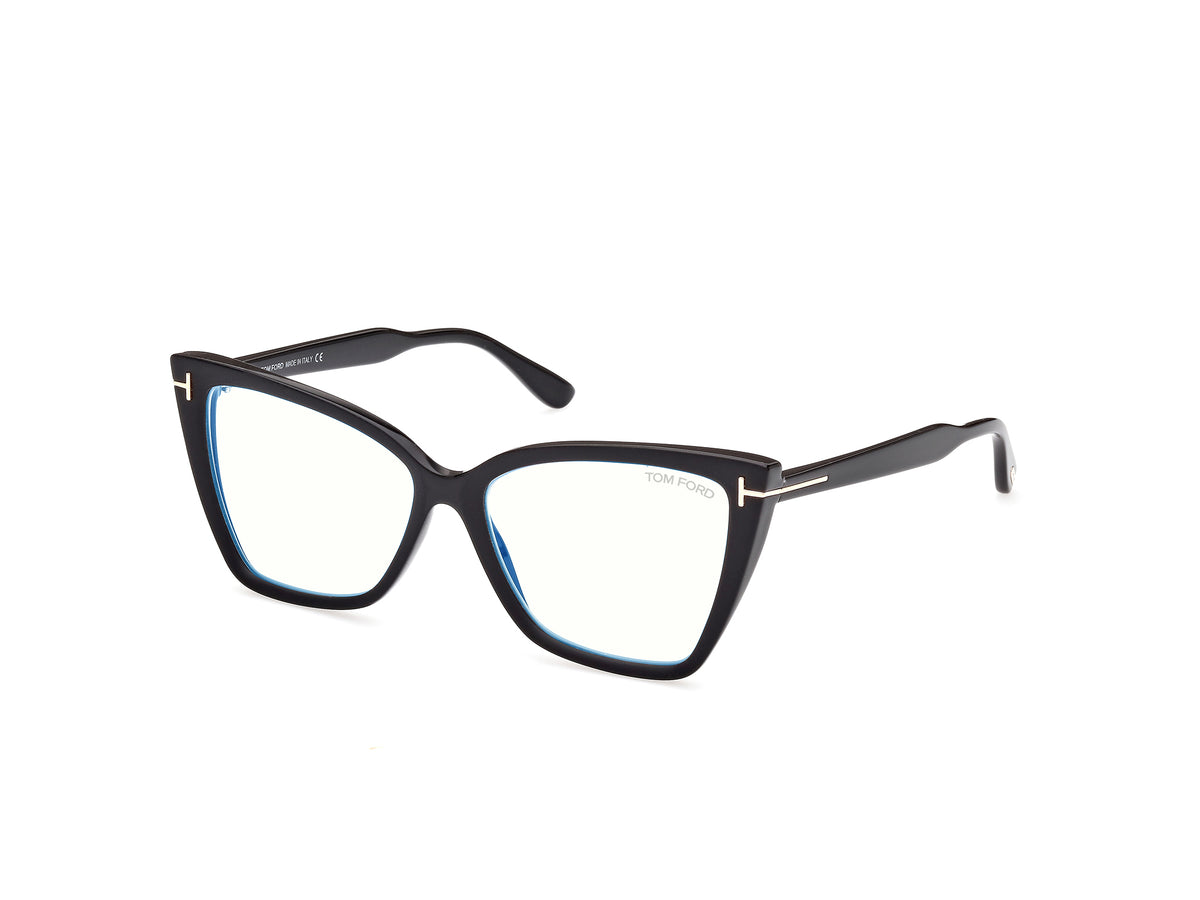 Tom Ford FT5844-B FT5844-B 005 - Matte Black / Shiny Black