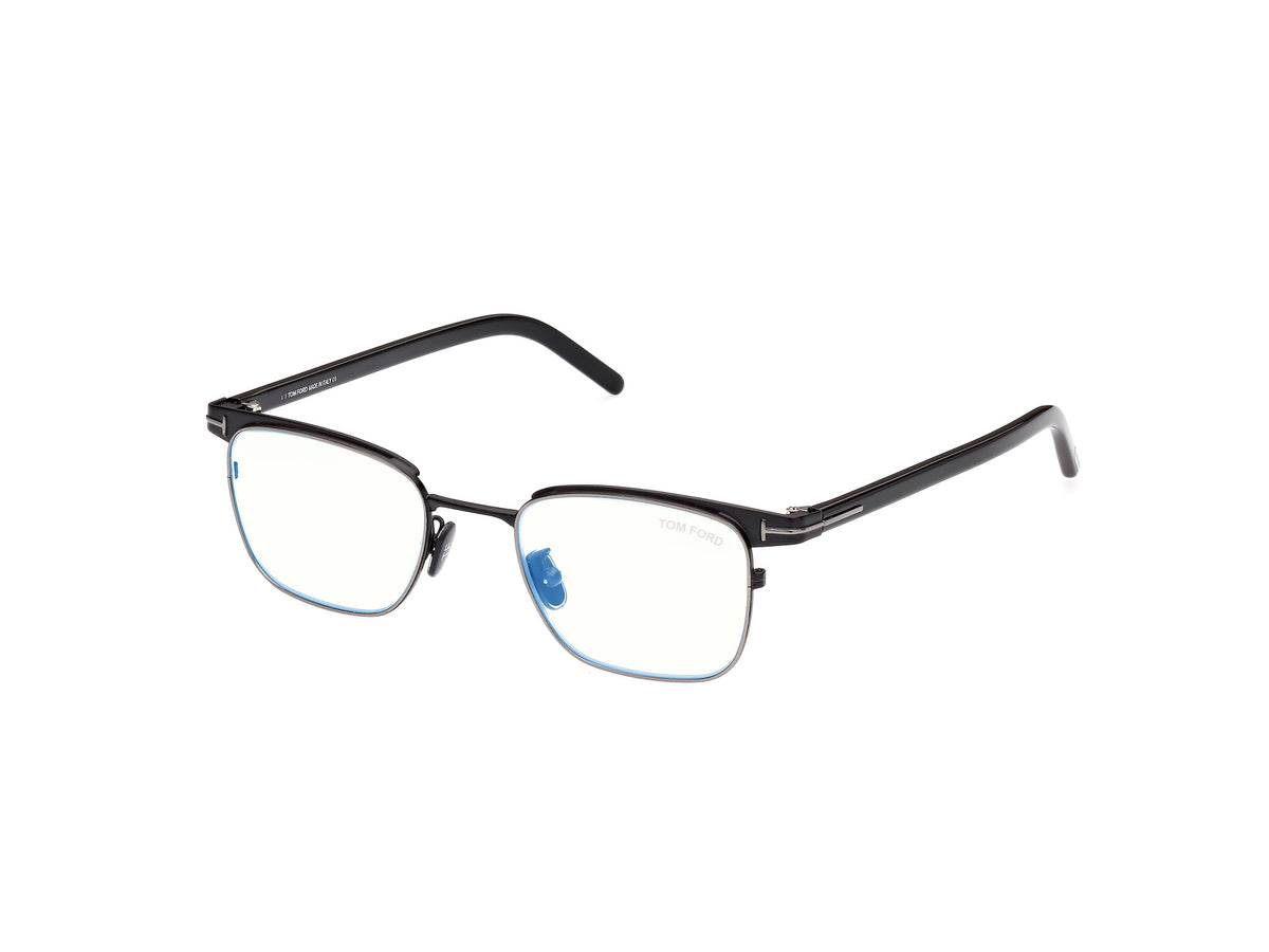 Tom Ford FT5854-D-B FT5854-D-B 005 - Matte Black / Shiny Black