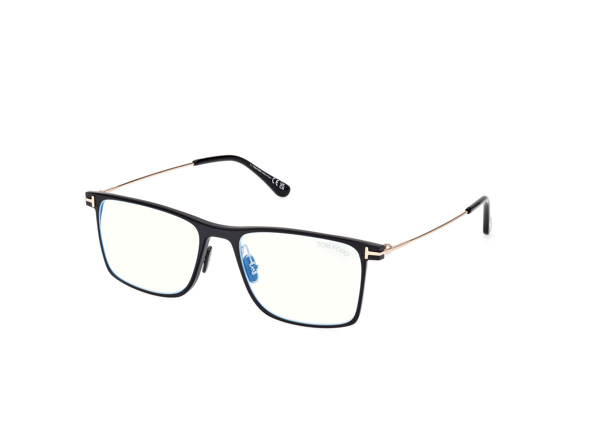 Tom Ford FT5865-B FT5865-B 002 - Matte Black / Shiny Rose Gold