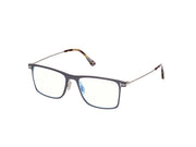 Tom Ford FT5865-B FT5865-B 013 - Matte Dark Ruthenium / Shiny Light Ruthenium