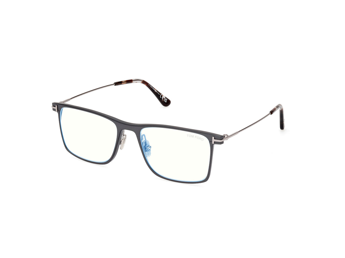 Tom Ford FT5865-B FT5865-B 020 - Matte Grey / Shiny Light Ruthenium