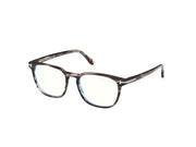 Tom Ford FT5868-B FT5868-B 020 - Grey/Striped/Grey / Striped - Lens: Striped