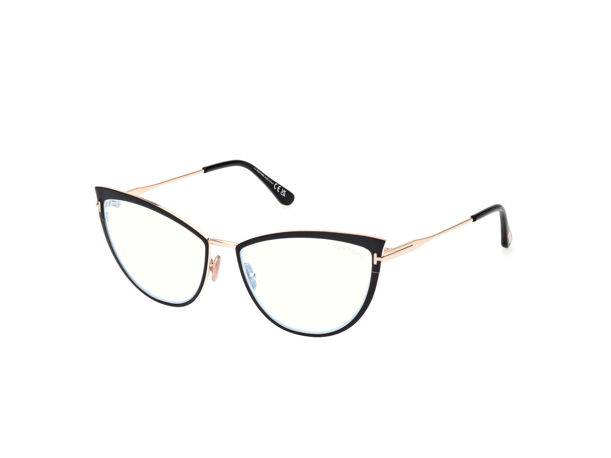 Tom Ford FT5877-B FT5877-B 001 - Shiny Black / Shiny Rose Gold