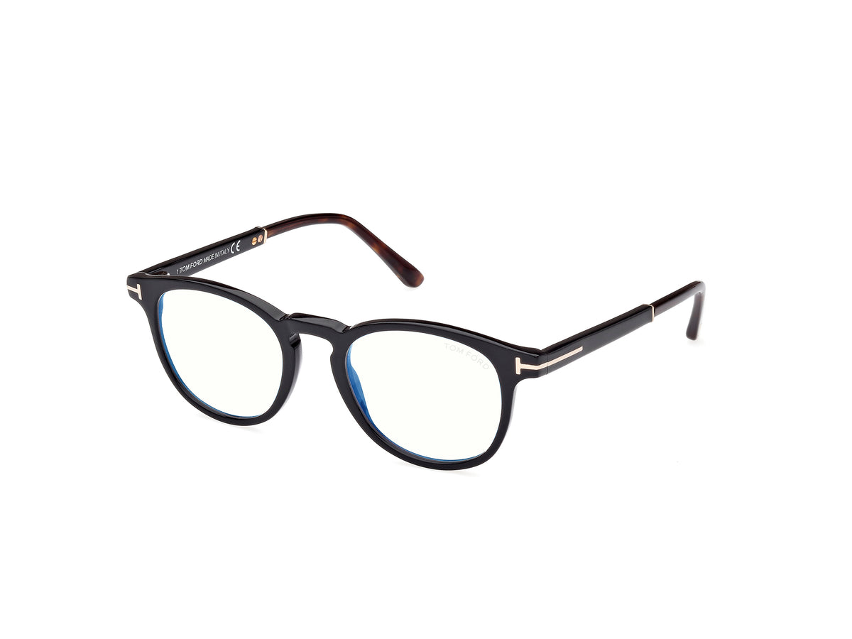 Tom Ford FT5891-B FT5891-B 005 - Shiny Black / Dark Havana