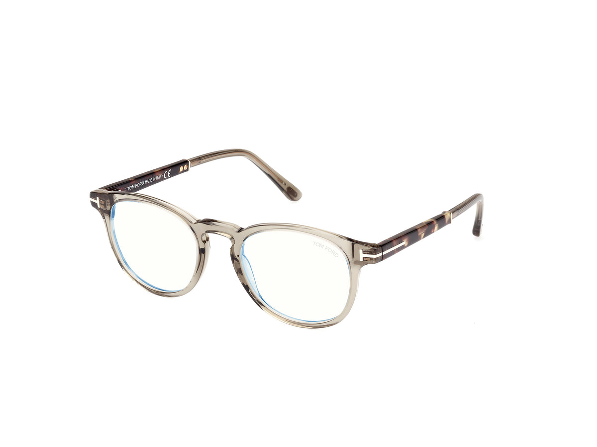 Tom Ford FT5891-B FT5891-B 095 - Shiny Dark Green / Coloured Havana