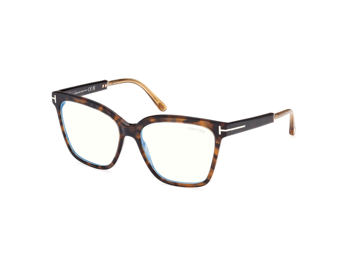 Tom Ford FT5892-B FT5892-B 052 - Dark Havana / Shiny Dark Yellow