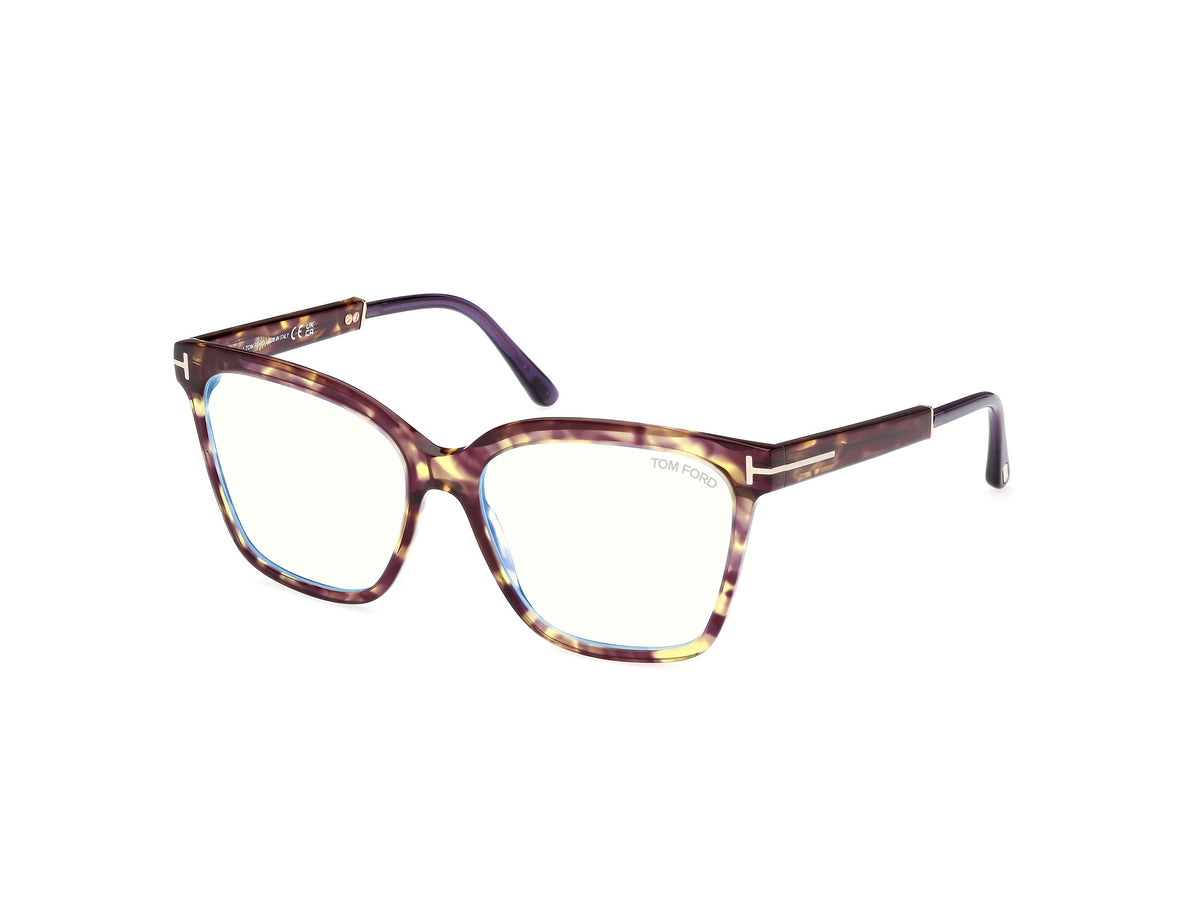 Tom Ford FT5892-B FT5892-B 055 - Coloured Havana / Shiny Violet