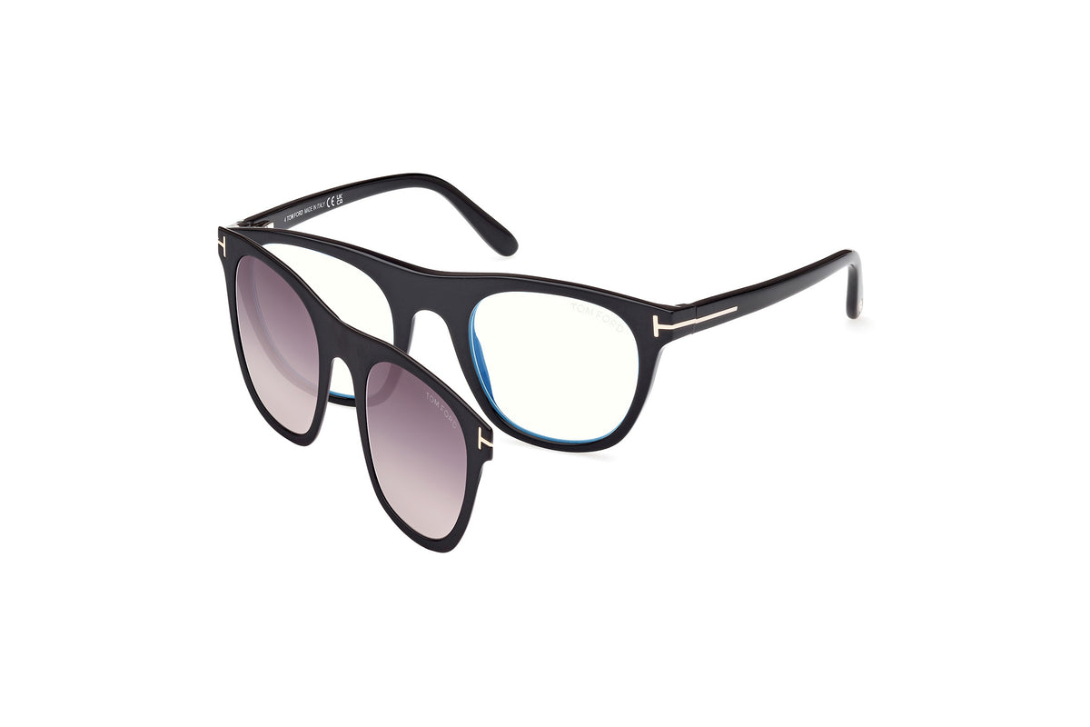 Tom Ford FT5895-B FT5895-B 001 - Shiny Black / Shiny Black