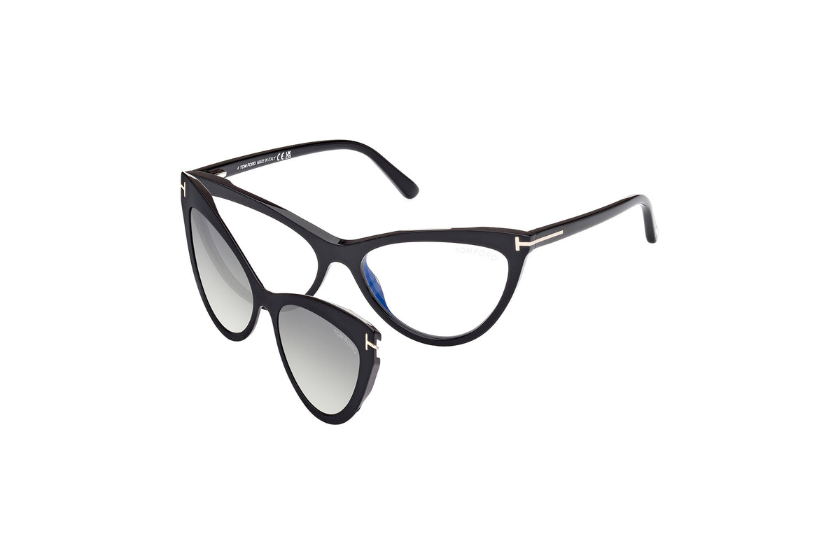Tom Ford FT5896-B FT5896-B 001 - Shiny Black / Shiny Black