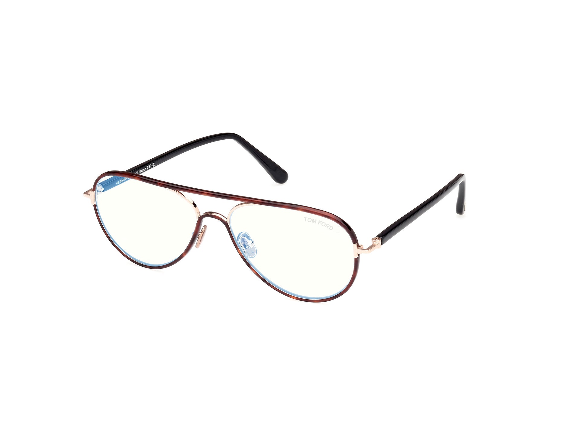 Tom Ford FT5897-B FT5897-B 053 - Red Havana / Shiny Black
