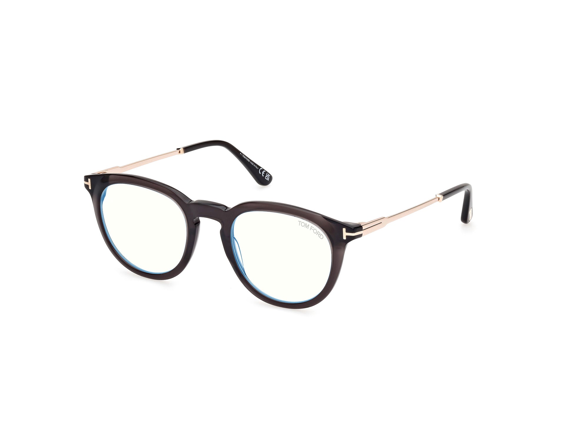 Tom Ford FT5905-B FT5905-B 005 - Shiny Black / Shiny Rose Gold