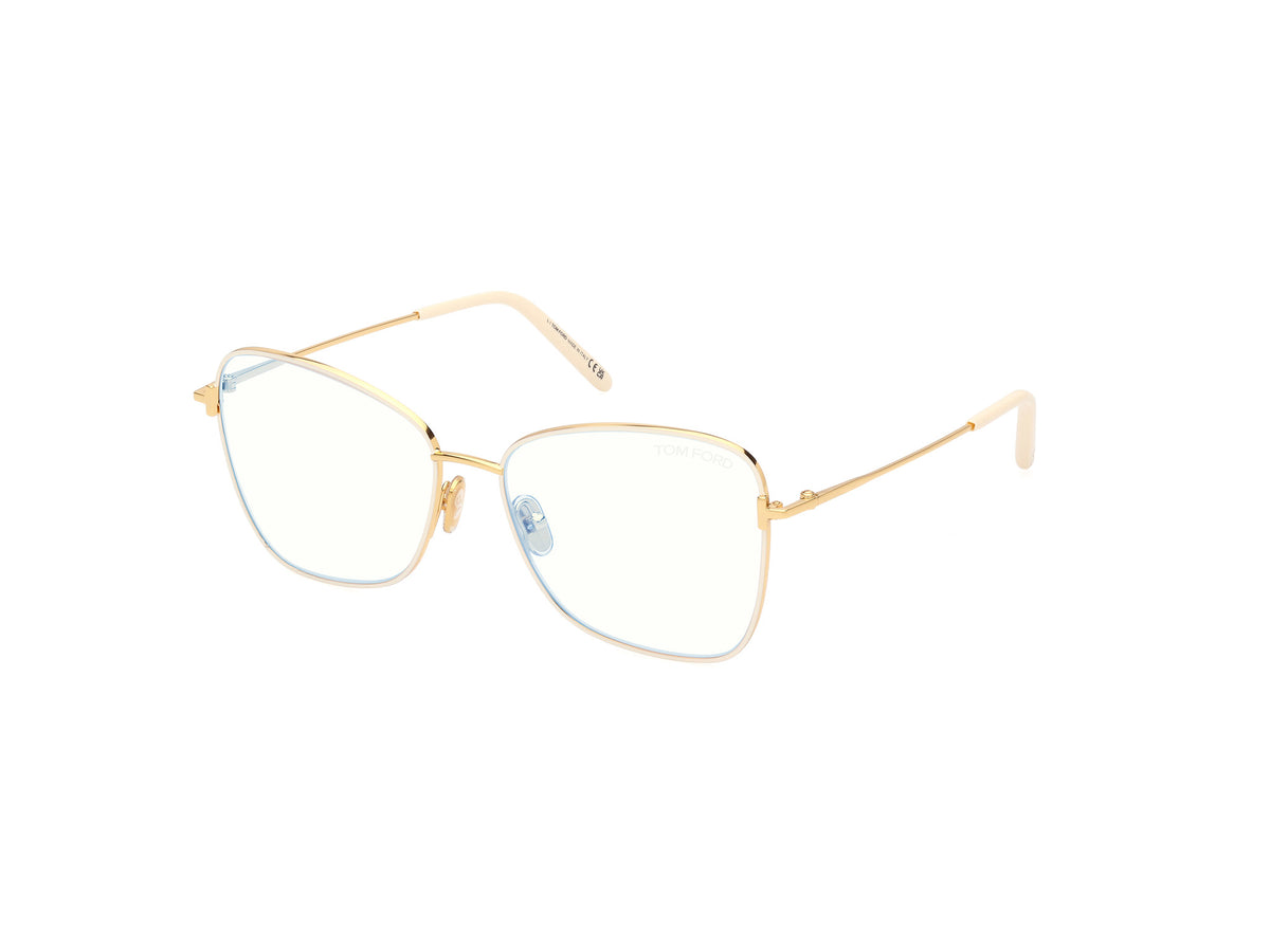 Tom Ford FT5906-B FT5906-B 025 - Shiny Ivory / Shiny Deep Gold