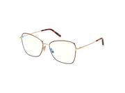 Tom Ford FT5906-B FT5906-B 046 - Light Brown/Monocolor / Shiny Deep Gold - Lens: Shiny Deep Gold
