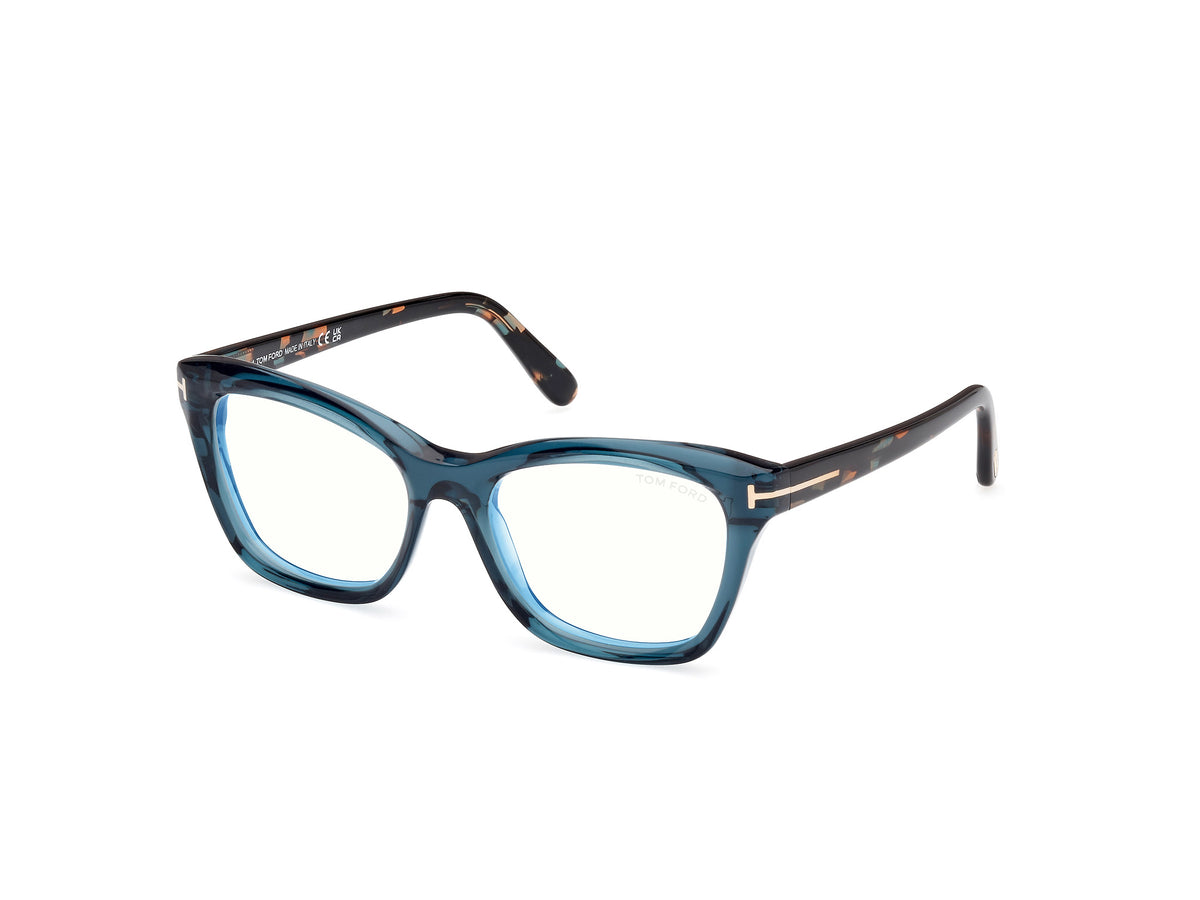 Tom Ford FT5909-B FT5909-B 092 - Shiny Turquoise / Coloured Havana