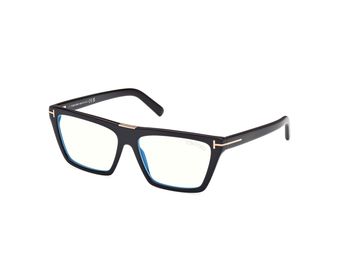 Tom Ford FT5912-B FT5912-B 001 - Shiny Black / Shiny Black