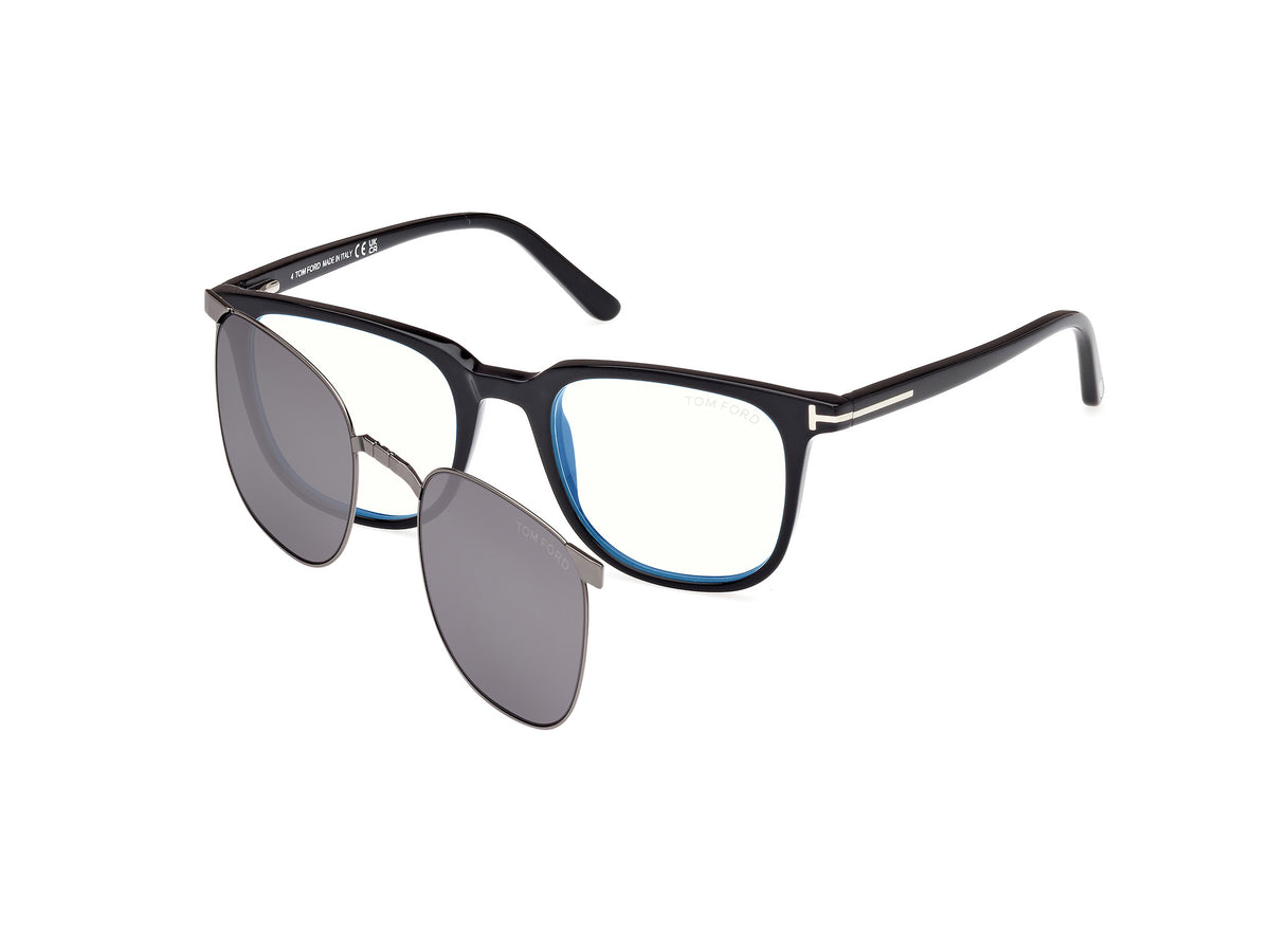 Tom Ford FT5916-B FT5916-B 001 - Shiny Black / Shiny Black