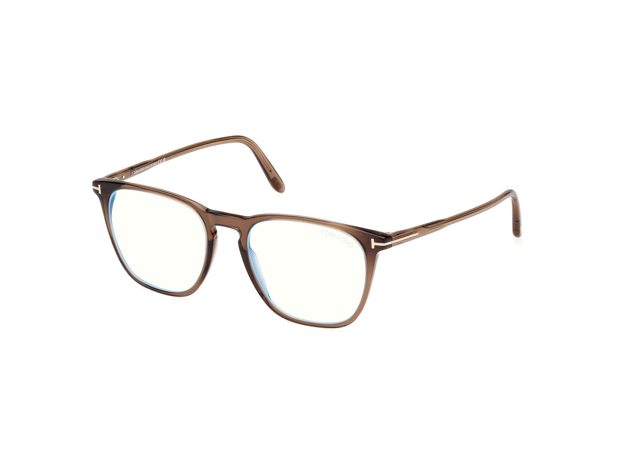 Tom Ford FT5937-B FT5937-B 048 - Light Brown/Monocolor/Light Brown / Monocolor - Lens: Monocolor