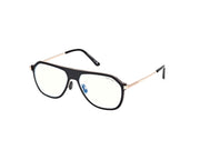 Tom Ford FT5943-B FT5943-B 003 - Black/Crystal/Black / Crystal - Lens: Crystal