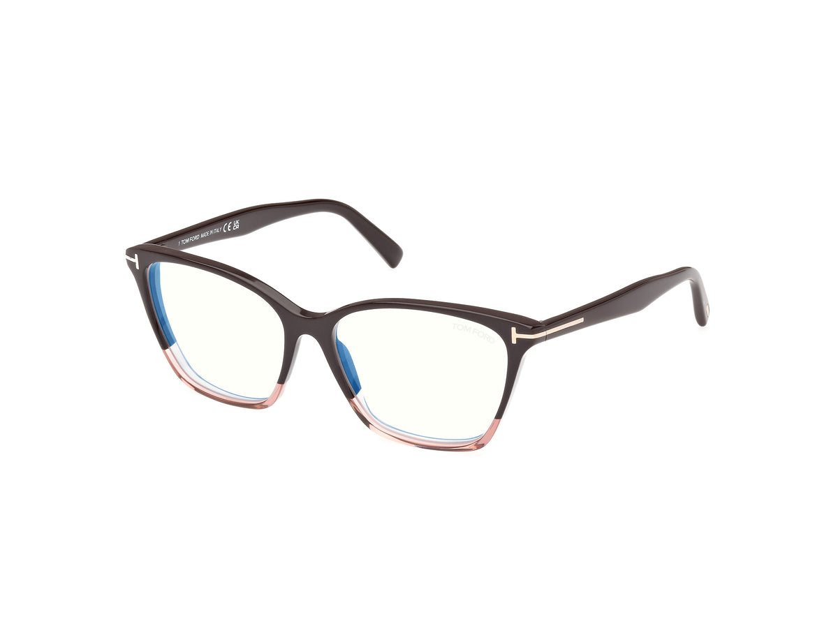 Tom Ford FT5949-B FT5949-B 050 - Light Brown/Gradient/Light Brown / Gradient - Lens: Gradient